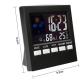Horloge Intérieure Multifonction Avec Écran Couleur Et Affichage Température Et Humidité - www.yonis-shop.com