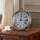 Horloge Rétro En Fer Blanc Lait Avec Anneau Suspendu Et Base Stable En Métal - www.yonis-shop.com