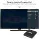 Passerelle Multimédia 4K HD Ultra Performante Pour Lecture Automatique Vidéo Musique Et Images Sur Téléviseur Et Projecteur -...