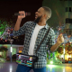 Passerelle Multimédia Bluetooth Multifonctionnelle Pour Chanter En Direct Avec Son Stéréo Surround Et Microphone Condensateur...