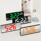 Réveil LED Multifonctionnel Avec Affichage Numérique Température Et Miroir Design - www.yonis-shop.com