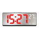 Réveil LED Multifonctionnel Avec Affichage Numérique Température Et Miroir Design - www.yonis-shop.com