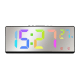 Réveil LED Multifonctionnel Avec Affichage Numérique Température Et Miroir Design - www.yonis-shop.com