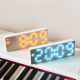 Réveil LED Numérique Multifonctionnel Avec Contrôle Vocal et Affichage Température - www.yonis-shop.com