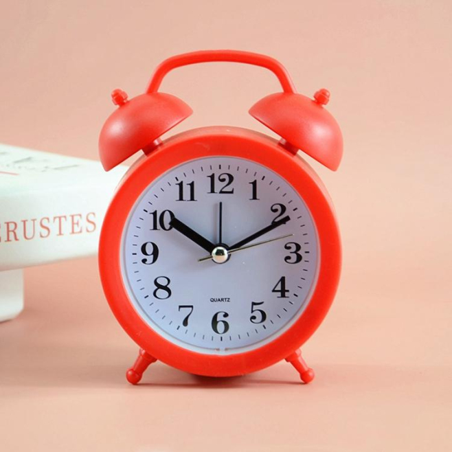 Réveil Étudiant Compact et Coloré pour Chambre ou Bureau - Lot de 2 Pièces - www.yonis-shop.com