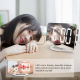 Réveil LED Multifonctionnel Avec Miroir Et Chargeur USB Intégré Pour Une Beauté Quotidienne - www.yonis-shop.com
