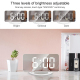 Réveil LED Multifonctionnel Avec Miroir Et Chargeur USB Intégré Pour Une Beauté Quotidienne - www.yonis-shop.com