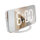 Réveil LED Multifonctionnel Avec Miroir Et Chargeur USB Intégré Pour Une Beauté Quotidienne - www.yonis-shop.com