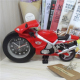 Réveil Moto Artistique Jaune Design Unique Pour Décoration Maison Cadeau Idéal Amateurs de Motos - www.yonis-shop.com
