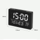 Réveil Électronique LED Grand Écran Multifonctionnel Avec Affichage Température et Semaine - www.yonis-shop.com
