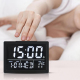 Réveil Électronique LED Grand Écran Multifonctionnel Avec Affichage Température et Semaine - www.yonis-shop.com
