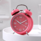 Réveil Métal Rose Avec Lumière Nocturne Design Silencieux Pour Chambre et Bureau - www.yonis-shop.com