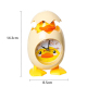Réveil Enfant Cartoon Poule Silencieux Sans Tic-Tac Chambre Cadeau Ornement Durable - www.yonis-shop.com