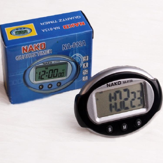 Réveil Électronique Portable Moderne Petite Horloge Digitale Fonction Alarme Et Chronomètre Design Rectangulaire - www.yonis-...