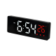 Réveil LED à Commande Vocale avec Affichage Date Température et Alarme Lumineuse - www.yonis-shop.com