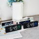 Réveil LED à Commande Vocale avec Affichage Date Température et Alarme Lumineuse - www.yonis-shop.com