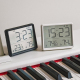 Réveil Magnétique Mural LCD Mince et Léger Affichage Température et Humidité Avec Fonction Alarme et Veille - www.yonis-shop.com