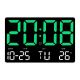 Réveil LED Grand Écran Luminosité Réglable Température Affichage Complet Bicolore - www.yonis-shop.com