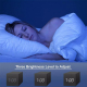 Réveil Multicolore à Contrôle Sonore en Bois Moderne avec Affichage LED et Thermomètre - www.yonis-shop.com