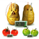 Réveil Écologique Éducatif Kit Science Verte Expérimentation Piles Galvaniques Potatoes Non Incluses Écran LCD - www.yonis-sh...