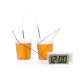 Réveil Écologique Éducatif Kit Science Verte Expérimentation Piles Galvaniques Potatoes Non Incluses Écran LCD - www.yonis-sh...