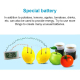 Réveil Écologique Éducatif Kit Science Verte Expérimentation Piles Galvaniques Potatoes Non Incluses Écran LCD - www.yonis-sh...
