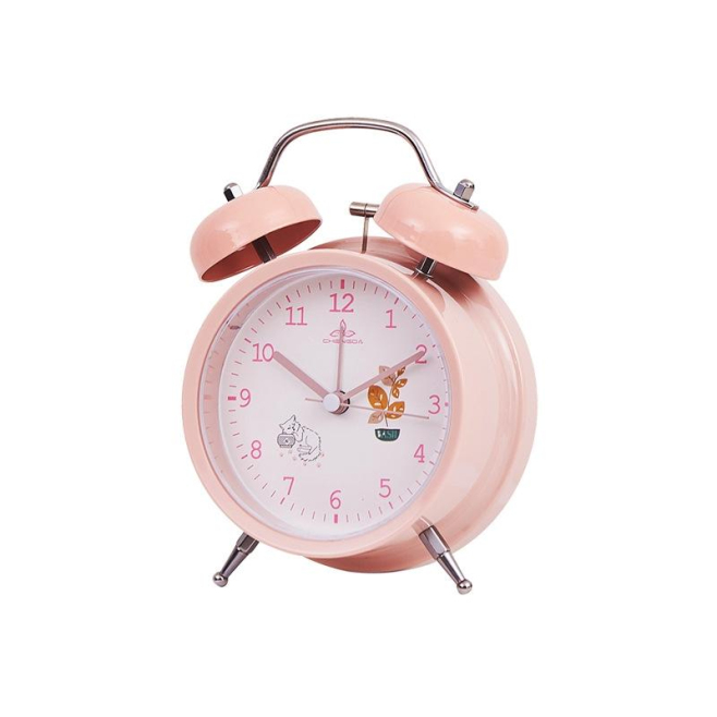 Réveil Mignon Style Étudiant Silencieux Avec Lumière Pour Chambre à Coucher - www.yonis-shop.com