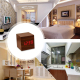Réveil En Bois LED Affichage Numérique Multifonction Avec Heure Date Température - www.yonis-shop.com