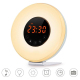Réveil Intelligent LED Multi-Fonction Avec Radio FM et Lumière d'Aube Douce - www.yonis-shop.com