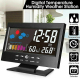 Réveil Intelligent à Écran LED Couleur Avec Prévisions Météo et Contrôle Vocal - www.yonis-shop.com