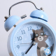 Réveil Cartoon En Métal Avec Lumière Nocturne Pour Chambre Et Bureau Design Attrayant Et Durable - www.yonis-shop.com