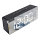 Réveil Multifonctionnel LED avec Miroir de Maquillage et Affichage de Température - www.yonis-shop.com