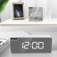 Réveil Multifonctionnel LED avec Miroir de Maquillage et Affichage de Température - www.yonis-shop.com