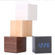 Réveil Numérique LED Moderne En Bois Avec Contrôle Sonore Et Thermomètre - www.yonis-shop.com