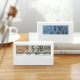 Réveil Électronique LCD Multifonction Affichage Digital Température Humidité Avec Lumière - www.yonis-shop.com