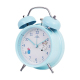 Réveil Silencieux Et Lumineux Style Étudiant Pour Chambre Et Bureau Couleur Bleue