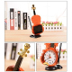 Réveil Original Multi-Fonctionnel Rouge Avec Porte-Stylo Et Design Élégant Pour Décoration De Bureau - www.yonis-shop.com
