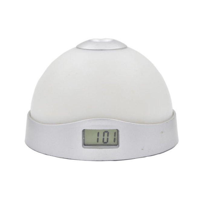 Réveil Projecteur Lumineux Coloré Avec Affichage LCD Et Éclairage Automatique - www.yonis-shop.com