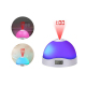 Réveil Projecteur Lumineux Coloré Avec Affichage LCD Et Éclairage Automatique - www.yonis-shop.com