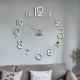 Horloge Murale DIY En Acrylique Doré Pour Salon Chambre Et Bureau Design Moderne Facile À Installer Durable Et Précise - www....