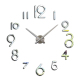 Horloge Murale DIY En Acrylique Doré Pour Salon Chambre Et Bureau Design Moderne Facile À Installer Durable Et Précise - www....