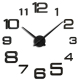 Horloge Murale Acrylique Design Moderne Pour Salon Chambre Bureau Facile À Installer Et Durable - www.yonis-shop.com