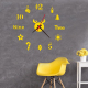 Horloge 3D Acrylique DIY Décoration Murale Silencieuse Élégante Pour Salon Chambre Bureau - www.yonis-shop.com