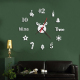 Horloge 3D Acrylique DIY Décoration Murale Silencieuse Élégante Pour Salon Chambre Bureau - www.yonis-shop.com