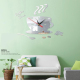Horloge Murale 3D DIY En Acrylique Pour Déco Maison Bureau Chambre Salon - www.yonis-shop.com