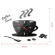 Horloge Murale 3D DIY En Acrylique Pour Déco Maison Bureau Chambre Salon - www.yonis-shop.com