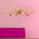 Horloge Miroir Acrylique DIY Amour Design Moderne Pour Mur Lisse Et Propre - www.yonis-shop.com