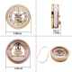 Horloge Quartz Métallique Transparente DIY Accessoire Idéal Pour Réparation et Création D'Horloges Élégantes - www.yonis-shop...