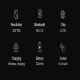 Montre Connectée Écran Couleur 2.04 Pouces Bracelet Acier Appels Bluetooth Fréquence Cardiaque Sommeil Sport Assistant Vocal ...