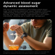 Montre Connectée Écran Couleur 2.04 Pouces Bracelet Acier Appels Bluetooth Fréquence Cardiaque Sommeil Sport Assistant Vocal ...